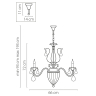 Подвесная люстра Lightstar Schon 790114