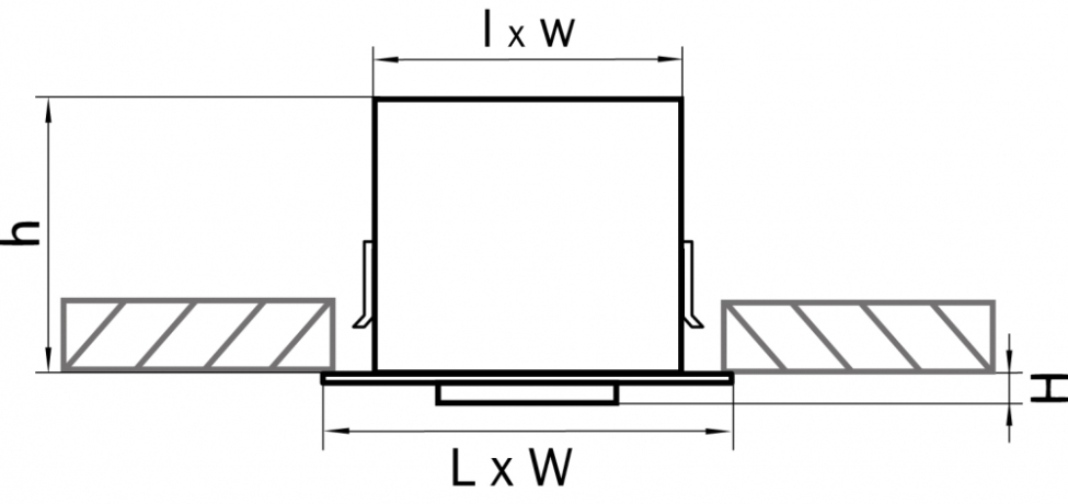 Встраиваемый светильник DR111 Lightstar Cardano 214137