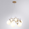 Люстра подвесная с лампочками Arte lamp A9712LM-6SG+Lamps