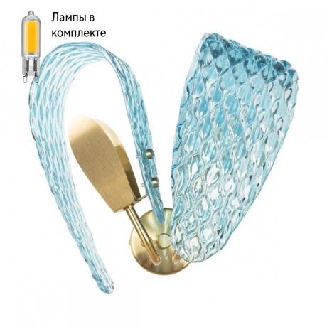 Светильник на стену с Led лампочками в комплекте LOFT IT 10214/2W+Lamps