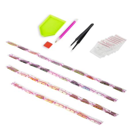 Нарушена упаковка!  <320473> Картина стразами (алмазная мозаика) 40х50 см, ОСТРОВ СОКРОВИЩ "Мелодия заката", без подрамника, 662582 (662582)