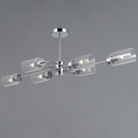 Люстра на штанге ILLUMICO NAPLES IL0734-6ASQ-25 CR NAPLES