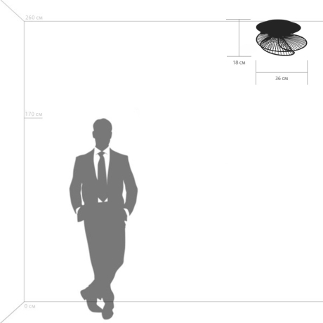 Накладной светильник Lightstar Zeta 728133