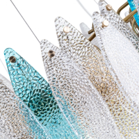 Подвесная люстра со светодиодными лампочками E14 , комплект от Lustrof. №257574-622903