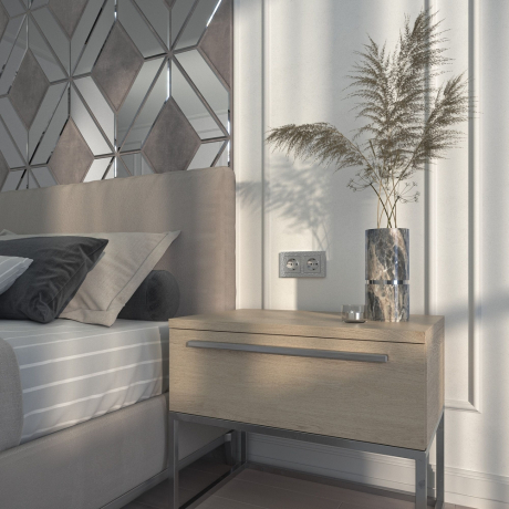 Рамка на 2 поста Werkel Hammer серебряный W0022406