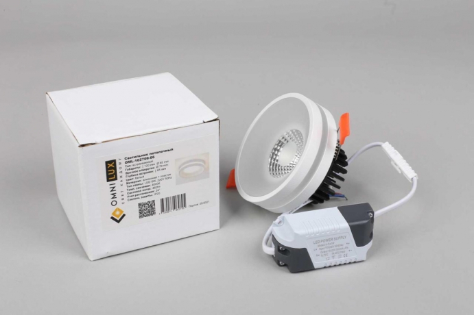 Встраиваемый светильник Omnilux Napoli OML-102709-06