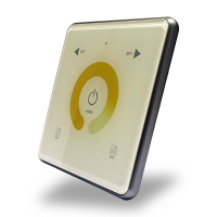 Панель-регулятора ЦТ сенсорная встраиваемая Denkirs Smart DK7200-WH