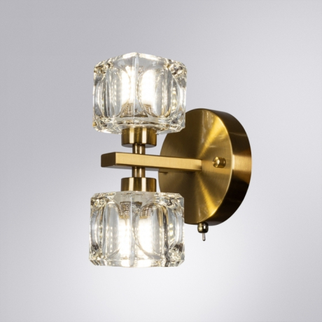 Бра со светодиодными лампочками G9, комплект от Lustrof. №315271-623056