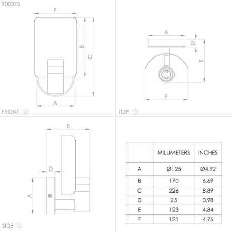 Бра Eglo Hayes 900375
