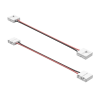 Соединитель гибкий/ Кабель питания для одноцветной светодиодной ленты 5050, 12V Lightstar 408101