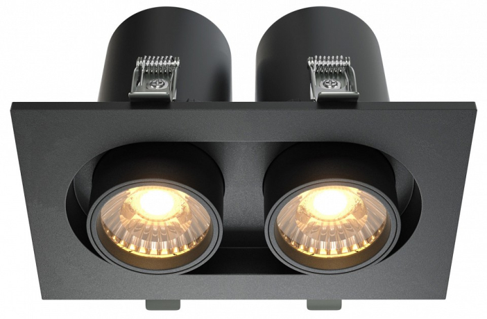 Встраиваемый светильник на штанге Maytoni Technical Hidden DL045-02-10W3K-B