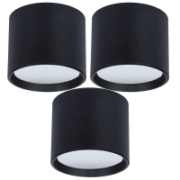 Комплект 3шт. Накладной светильник Arte Lamp Intercrus A5548PL-1BK-3