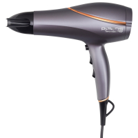 Фен POLARIS PHD 2290Ti Tourmaline, 2200 Вт, 2 скорости, 3 температурных режима, графитовый, 49824 (456752)
