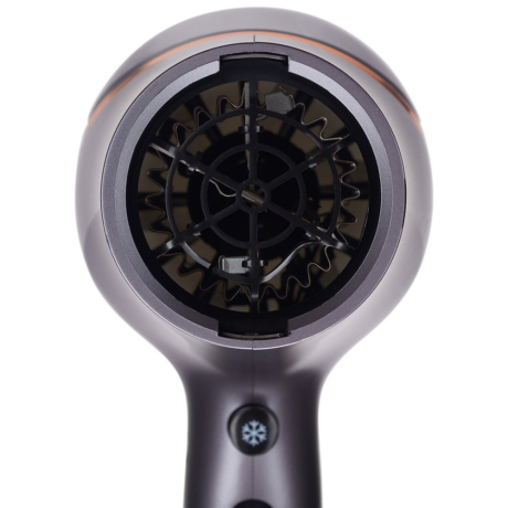 Фен POLARIS PHD 2290Ti Tourmaline, 2200 Вт, 2 скорости, 3 температурных режима, графитовый, 49824 (456752)