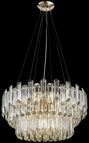 Люстра подвесная Wertmark Lazzara с поддержкой Алиса WE107.12.303-A