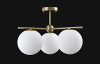 Потолочная люстра Crystal Lux FELIZ SP-PL3 BRONZE/WHITE