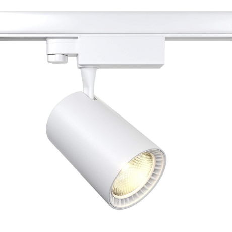 Трехфазный LED светильник 26W 4000К для трека Maytoni Technicall Vuoro TR029-3-26W4K-S-W
