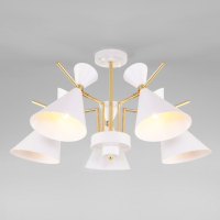 Люстра на штанге Eurosvet Apart 70114/5 белый (a047641)