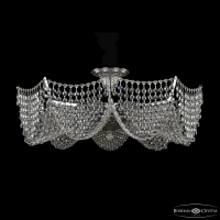 Люстра потолочная Bohemia Ivele Crystal 77181/58 Ni
