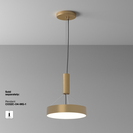 Потолочный светильник Technical C032CL-36W4K-RD-MG Zon