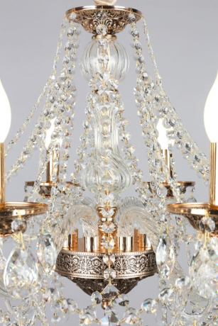 Люстра подвесная со светодиодными лампочками E14, комплект от Lustrof. №122322-657195