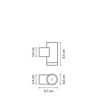 350609 Уличный настенный светильник Lightstar Paro