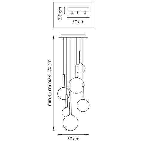 813062 Подвесная люстра LightStar GLOBO