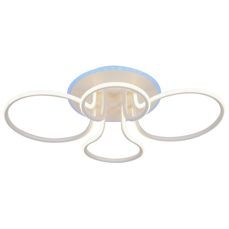 Потолочная светодиодная люстра с пультом ДУ Profit Light 6045/4B WHT