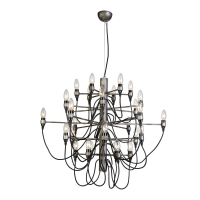 Подвесная люстра Favourite Golem с лампочками 1892-30P+Lamps E14 Свеча