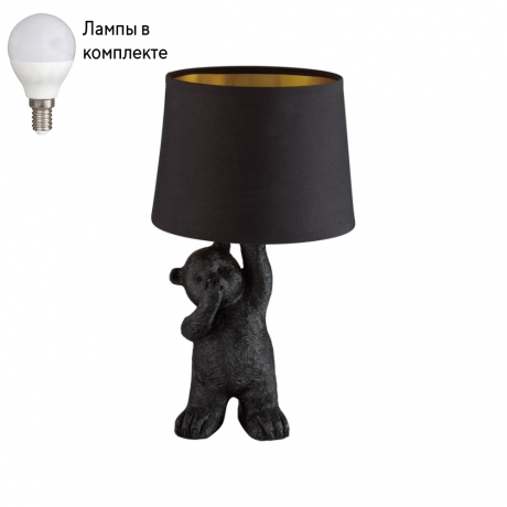 Настольная лампа в комплекте с лампочкой  LUMION 5662/1T+Lamps