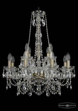 1411/8+4/195/h-70/Pa Подвесная люстра Bohemia Ivele Crystal