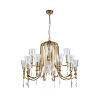 Подвесная люстра Favourite Lyra с поддержкой Алиса 2968-15P-A