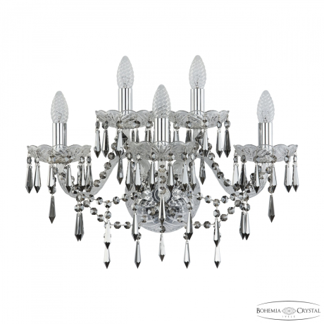 Бра Bohemia Ivele Crystal 1403B/3+2/195/XL Ni R731