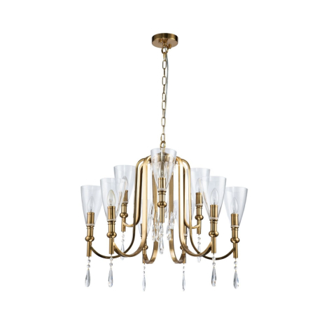 Подвесная люстра Favourite Lyra с поддержкой Алиса 2968-9P-A