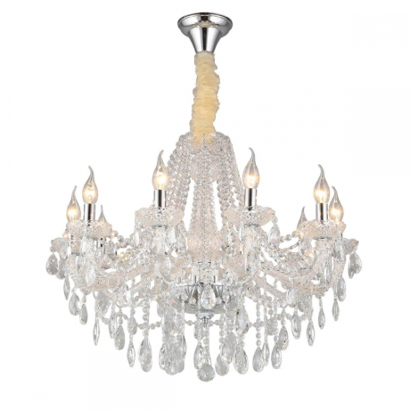 Люстра подвесная со светодиодными лампочками E14, комплект от Lustrof. №300026-657202