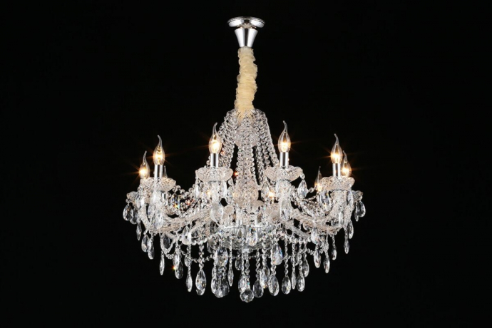 Люстра подвесная со светодиодными лампочками E14, комплект от Lustrof. №300026-657202