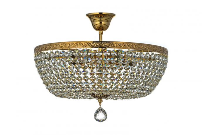 Люстра на штанге Arti Lampadari Castellana Gold Castellana E 1.3.40.501 G