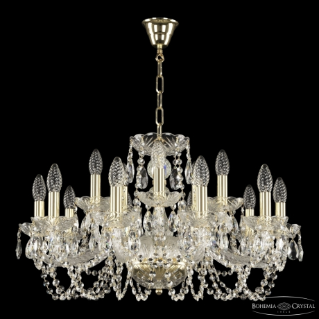 Люстра 119/10+5/240 G Bohemia Ivele Crystal