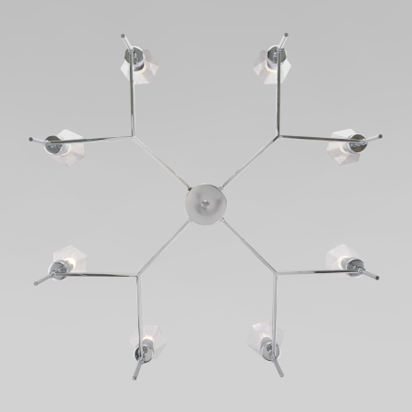 Люстра на штанге Eurosvet Prism 60143/8 хром