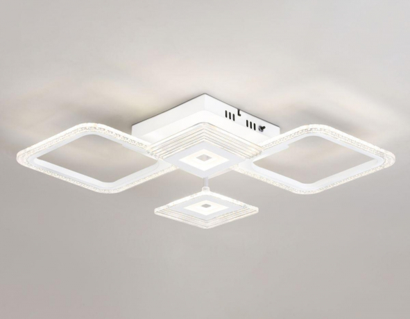 Потолочная диммируемая люстра с пультом ДУ Ambrella light Original FA4281