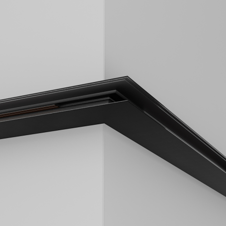 Соединитель угловой L-образный для треков Maytoni Technical Accessories for Exility TRA034OCL-41B