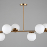 Люстра на штанге с лампочками Omnilux OML-66627-06+Lamps