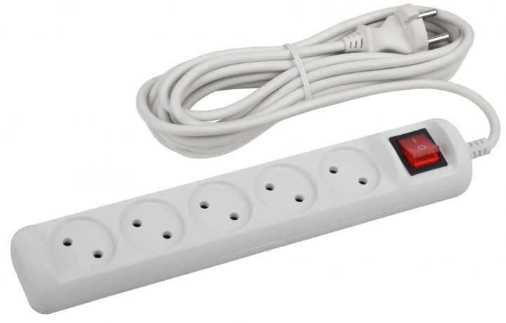 Удлинитель ЭРА 5гн 5м б/з U-5s-5m-2x1 Б0044057