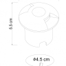 Тротуарный светильник Arte lamp Piazza A3221IN-2BK