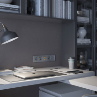 Розетка акустическая без рамки Werkel Hammer серебряный W1285006