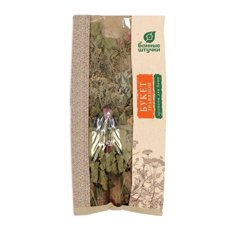 Нарушена упаковка! <296499> Травяной букет для бани ''Тонизирующий'' '' Банные штучки'' 31170