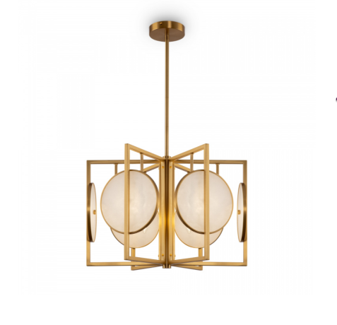 Люстра на штанге Maytoni Modern Marmo MOD099PL-06G