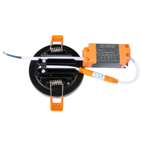 Нарушена упаковка!  <282395> Светильник встраиваемый Arte Lamp TABIT A8430PL-1BK