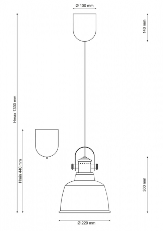 Подвесной светильник Lucia Tucci Industrial INDUSTRIAL 1820.1 SAND SILVER