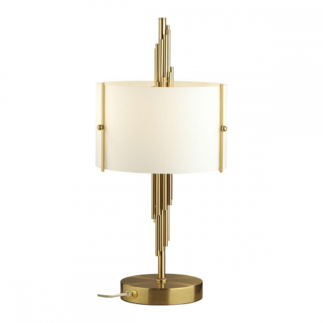 Настольная лампа Odeon Margaret с лампочками 5415/2T+Lamps E27 Свеча